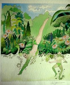 § ALDO DI GENNARO - TAVOLA ORIGINALE per Club degli Editori - ORIGINAL ARTWORK - Foto 1 di 7