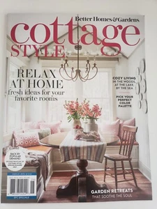 Better Homes & Gardens Cottage Style August 2022 Magazine Relax at Home Fresh - Picture 1 of 3