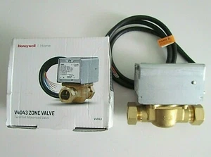 HONEYWELL V4043H1056 22mm 2 PORT MOTORISED ZONE VALVE WITH REMOVABLE HEAD - Picture 1 of 5