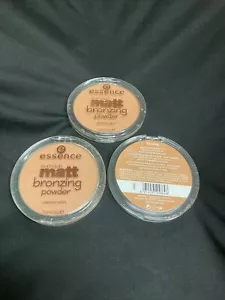 Lot Of 3 Essence Sun Club Matt Bronzing Powder 02 Sunny - Picture 1 of 1