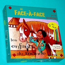 Domino face-to-face - children of the world - FK games - from 5 years old
