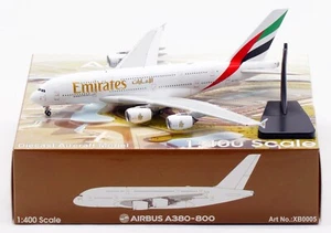 Aviazione 1:400 XB0005 Airbus A380 pressofuso aereo jet modello A6-EVS - Foto 1 di 18