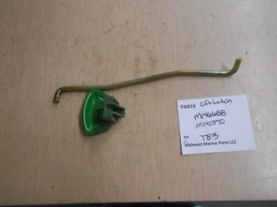 M146688 M140570 JOHN DEERE SST16 Lawnmower lift latch and rod T83 - Image 1 of 2