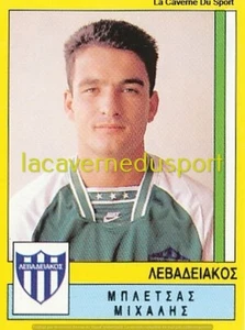 228 MICHALIS BLETSAS LEVADIAKOS GREECE STICKER PANINI PODOSFAIRO 1994 1995 - Picture 1 of 1