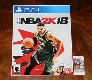 PÓSTER MILWAUKEE BUCKS GIANNIS ANTETOKOUNMPO FIRMADO NBA 2K18 16X20 JSA ¡AUTENTICIDAD NBA!¡! - Imagen 1 de 2