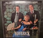 Maverick Laserdisc - Mel Gibson Jodie Foster James Garner