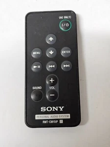 Original Sony RMT-CM15iP Dock Lautsprecher Audiosystem Fernbedienung - Bild 1 von 4