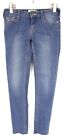 Acne Kex Trad Jeans Womens W25 L29 Skinny Fit Zip Fly Faded Whiskers