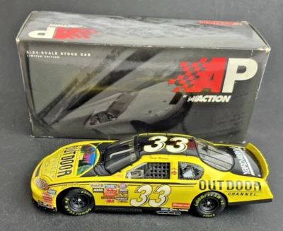 TONY RAINES 2005 #33 NASCAR THE OUTDOOR CHANNEL DIECAST CAR RARE - Image 1 of 4