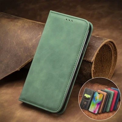 Magnetic Skin Feel Leather Case Cover for Huawei Mate P 60 Pura 70 80 Pro Ultra - Image 1 of 4