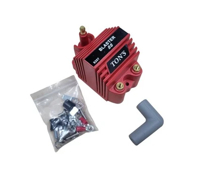 40,000V E-Core Square Epoxy Red Remote Ignition Blaster SS Coil High Voltage - Image 1 of 4