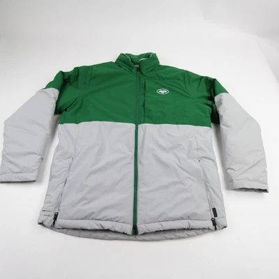 Chaqueta de invierno New York Jets Nike NFL On Field Shield para hombre verde/gris usada Foto 1 de 4
