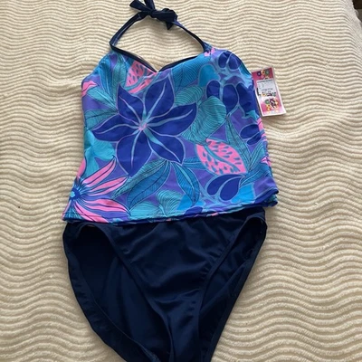 Traje de baño St. Tropez 2 piezas Takini traje de baño talla 14 nuevo con etiquetas Foto 1 de 4