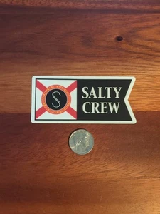 Pegatina Salty Crew Florida Flag Surf Fish 4" 3b - Imagen 1 de 1