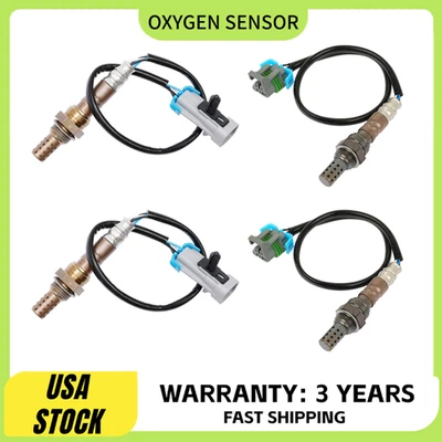 4x Up+Down Oxygen O2 Sensor For Buick Enclave GMC Acadia Saturn Outlook 3.6L V6 Foto 1 de 4