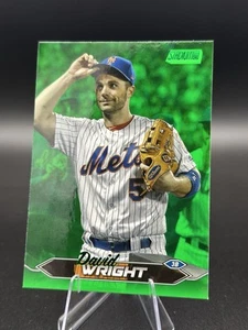 2024 Topps Stadium Club David Wright Green Foil Parallel #’d /199 - Foto 1 di 2