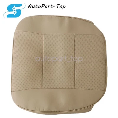 For Toyota PU Leather Front Driver Seat Cover Full Surround Cushion Pad Tan - Imagem 1 de 4