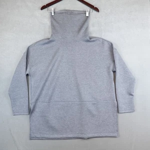 NWT SPANX Air Essentials Turtleneck Tunic Gray 1X Lightweight Modest Comfy - Picture 1 of 8