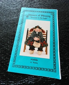 Matilda 16 in. Bunny 118 Showers Blessing Crafts 1995 Wendy Rognlien Orfordville - Picture 1 of 3