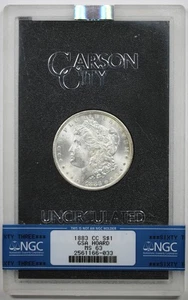 1883-CC Morgan Dollar $1 MS 63 NGC GSA Hoard Box and COA - Picture 1 of 5