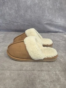 Damen-Clog-Hausschuhe braun Größe 9 - Bild 1 von 5