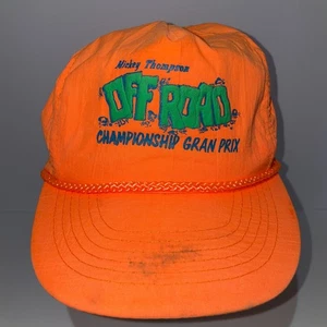 Mickey Thompson Off Road Gran Prix Baseball Cap Vintage Orange - Bild 1 von 7