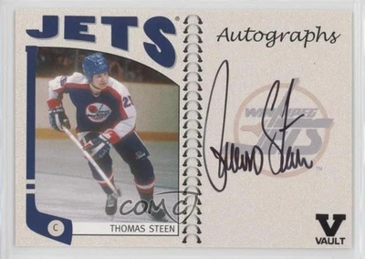 2004-05 ITG Franchises Update Edition Vault Black Thomas Steen #A-TS Auto - Image 1 of 2