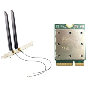 Upgrade Tri-Band FME-865 WiFi-Karte Bluetooth 5.4 2,4G/5G/6Ghz -Netzwerkad5807 - Bild 1 von 7