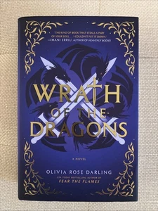 Wrath of the Dragons: A Novel - Hardcover, by Darling Olivia Rose NEW - Picture 1 of 2