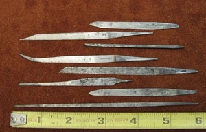 Lots of 8 Old/Vtg "F.L. GROBER" Jewelers/Watchmaker/Silversmith Engraving Tool - Picture 1 of 11