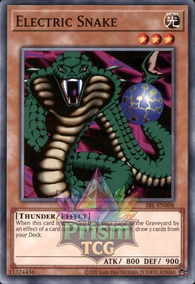 Electric Snake SRL-EN008 Yugioh - Image 1 of 1