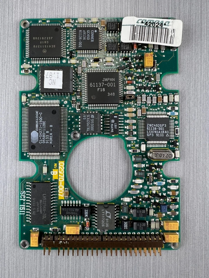 PCB - Conner Peripherals CP2061 M/N: 121007-001 Type 60 IDE - Image 1 of 4