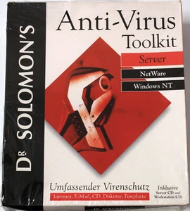 RARITÄT - Dr Solomon's Anti-Virus Toolkit Server - Windows/NetWare - Deutsch NEU - Bild 1 von 4