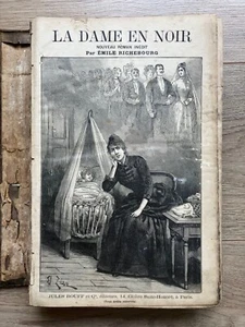 Gorgeous antique French book from the late 1800’s with beautiful illustrations - Picture 1 of 10