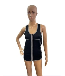 SaunaFX Mujer Talla M Entrenamiento Adelgazante Negro Neopreno Sauna Chaleco en Negro - Imagen 1 de 5