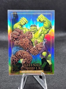 Thing vs Hulk - Battle Spectrum Rainbow Parallel - Marvel Masterpieces ’92 - Imagen 1 de 2