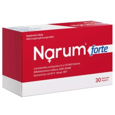 (Einheit/0,64€) Narum Forte 100 mg 30 Kapseln D/S