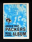 1969 Topps 4-in-1 Football Stamp Albums Green Bay Packers  NO 3 - VG F69A