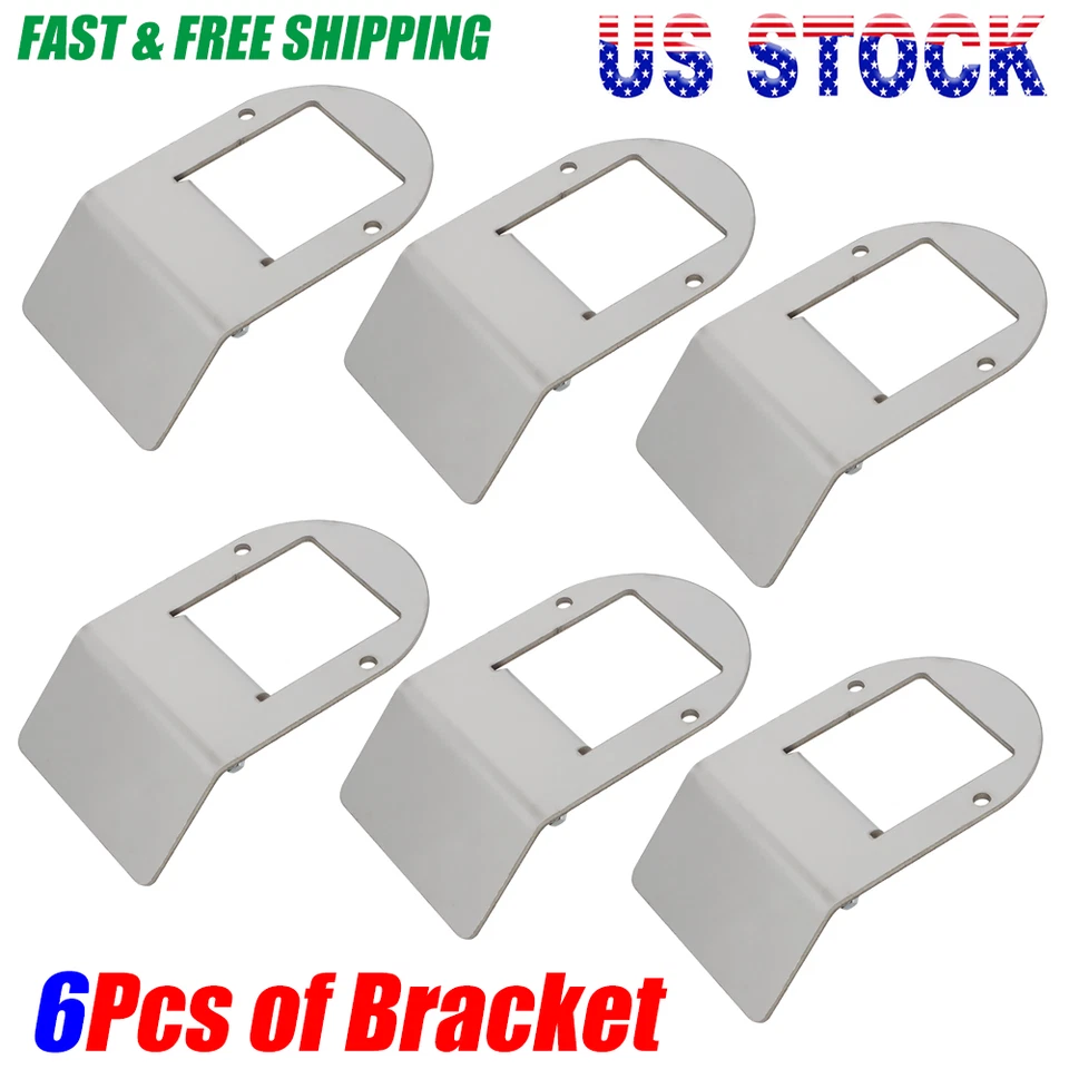 6* Luz LED Sandía Bajo Marco Resplandeciente Soporte Montaje SOLO 304 Acero Inoxidable Foto 1 de 4