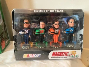 NASCAR- 2002 Legends of the Track , 4 Mini-Bobblehead set , 3" Inches Tall - Picture 1 of 2