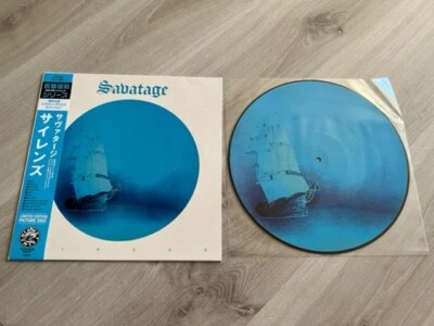 SAVATAGE - SIRENS LIM. PICTURE DISC (METAL MANIA + OBI)      METALLICA,SLAYER - Image 1 of 4