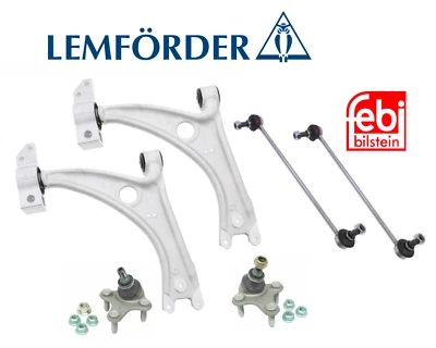 Kit de enlace de barra estabilizadora de rótula brazo de control inferior delantero OEM Lt/Rt 6 piezas para Audi Q3 Foto 1 de 2