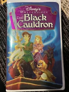 The Black Cauldron Walt Disney Masterpiece VHS 1998 - Picture 1 of 2