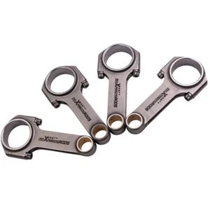 4340 EN24 Connecting Rod Rods ARP 2000 for Porsche 914 2.0L 4cyl 5.1575" - Picture 1 of 10