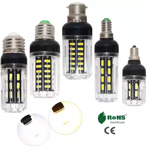 LED Corn Light Bulbs E26 E27 E12 E14 B22 9W 12W 15W 24W 7030 SMD 110V 220V Lamp - Picture 1 of 16