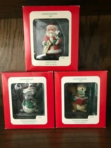 Vgt Limited Edition 1995 1ST, 2ND, 3RD in Series Ornament Longs Drugs Set NIB - Picture 1 of 11