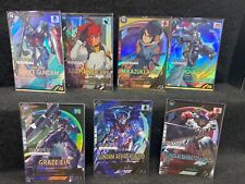 Gundam ARSENAL BASE TCG "LX Season 2" SAMPLE cards 7 cards set / A+