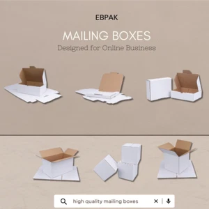 Mailing Box Cardboard Shipping Carton Mailer Small Medium Large A6 A5 A4 - Picture 1 of 196