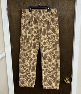Pantalones RRL Ralph Lauren P44 Pato/Rana Camuflaje Edición Limitada Hechos en EE. UU. W 30 L 30 - Imagen 1 de 12