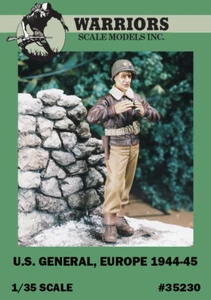 1/35 WWII U.S. GENERAL,EUROPE 1944-45 Resin Figures WARRIORS#35230 - Picture 1 of 1